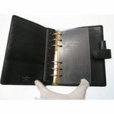 Louis Vuitton Monogram Taiga Agenda MM-Agenda, Books, and Writing-Louis Vuitton-Dark Green-JustGorgeousStudio.com