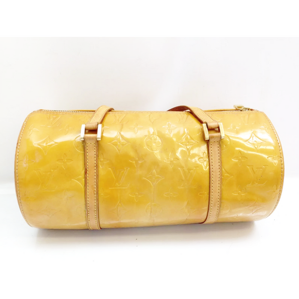 Louis Vuitton Yellow Monogram Vernis Bedford Papillon Bag 4LVS1215