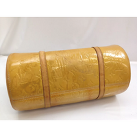 Louis Vuitton Monogram Vernis Bedford Barrel Bag-etsy-etsy-yellow/gold-JustGorgeousStudio.com