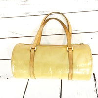 Louis Vuitton Monogram Vernis Bedford Barrel Bag-etsy-etsy-yellow/gold-JustGorgeousStudio.com