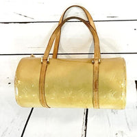 Louis Vuitton Monogram Vernis Bedford Barrel Bag-etsy-etsy-yellow/gold-JustGorgeousStudio.com