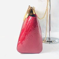 Louis Vuitton Monogram Vernis Brea MM Rose Framboise-Bags-Louis Vuitton-Rose-JustGorgeousStudio.com