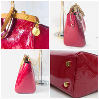 Louis Vuitton Monogram Vernis Brea MM Rose Framboise-Bags-Louis Vuitton-Rose-JustGorgeousStudio.com