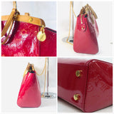 Louis Vuitton Monogram Vernis Brea MM Rose Framboise-Bags-Louis Vuitton-Rose-JustGorgeousStudio.com