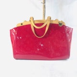 Louis Vuitton Monogram Vernis Brea MM Rose Framboise-Bags-Louis Vuitton-Rose-JustGorgeousStudio.com