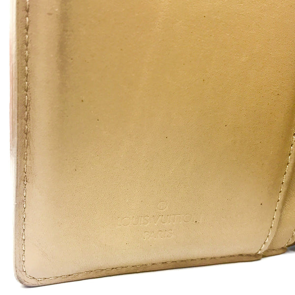 Louis Vuitton, Bags, Louis Vuitton Vintage Rare Trifold W Kiss Lock Coin  Purse Brown Monogram Wallet