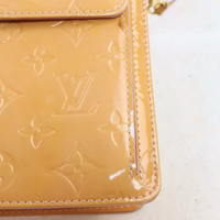 Louis Vuitton Monogram Vernis Mott Shoulder Bag-Bags-Louis Vuitton-pink/yellow/gold/tan-JustGorgeousStudio.com