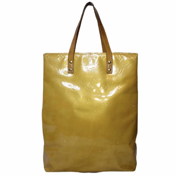 Louis Vuitton Green Monogram Vernis Reade MM Tote Bag