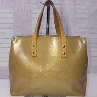 Louis Vuitton Monogram Vernis Reade PM-Bags-Louis Vuitton-Tan/Brown/Beige Poudre-JustGorgeousStudio.com