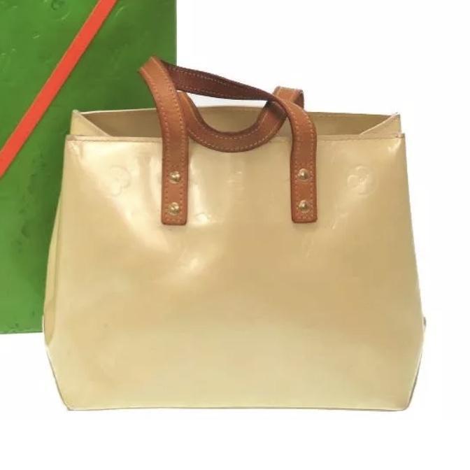 Louis Vuitton Vernis Monogram Reade PM - Neutrals Totes, Handbags