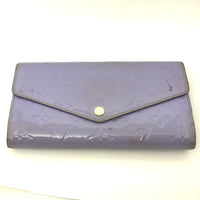 Louis Vuitton Monogram Vernis Sarah Long Wallet-Wallets & Clutches-Louis Vuitton-Lavender-JustGorgeousStudio.com