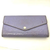 Louis Vuitton Monogram Vernis Sarah Long Wallet-Wallets & Clutches-Louis Vuitton-Lavender-JustGorgeousStudio.com