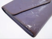 Louis Vuitton Monogram Vernis Sarah Long Wallet-Wallets & Clutches-Louis Vuitton-Lavender-JustGorgeousStudio.com