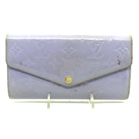Louis Vuitton Monogram Vernis Sarah Long Wallet-Wallets & Clutches-Louis Vuitton-Lavender-JustGorgeousStudio.com