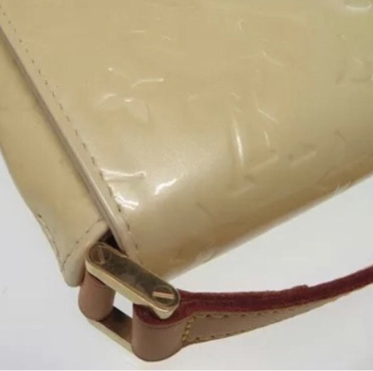 Louis+Vuitton+Thompson+Street+Shoulder+Bag+Medium+Beige+Leather for sale  online