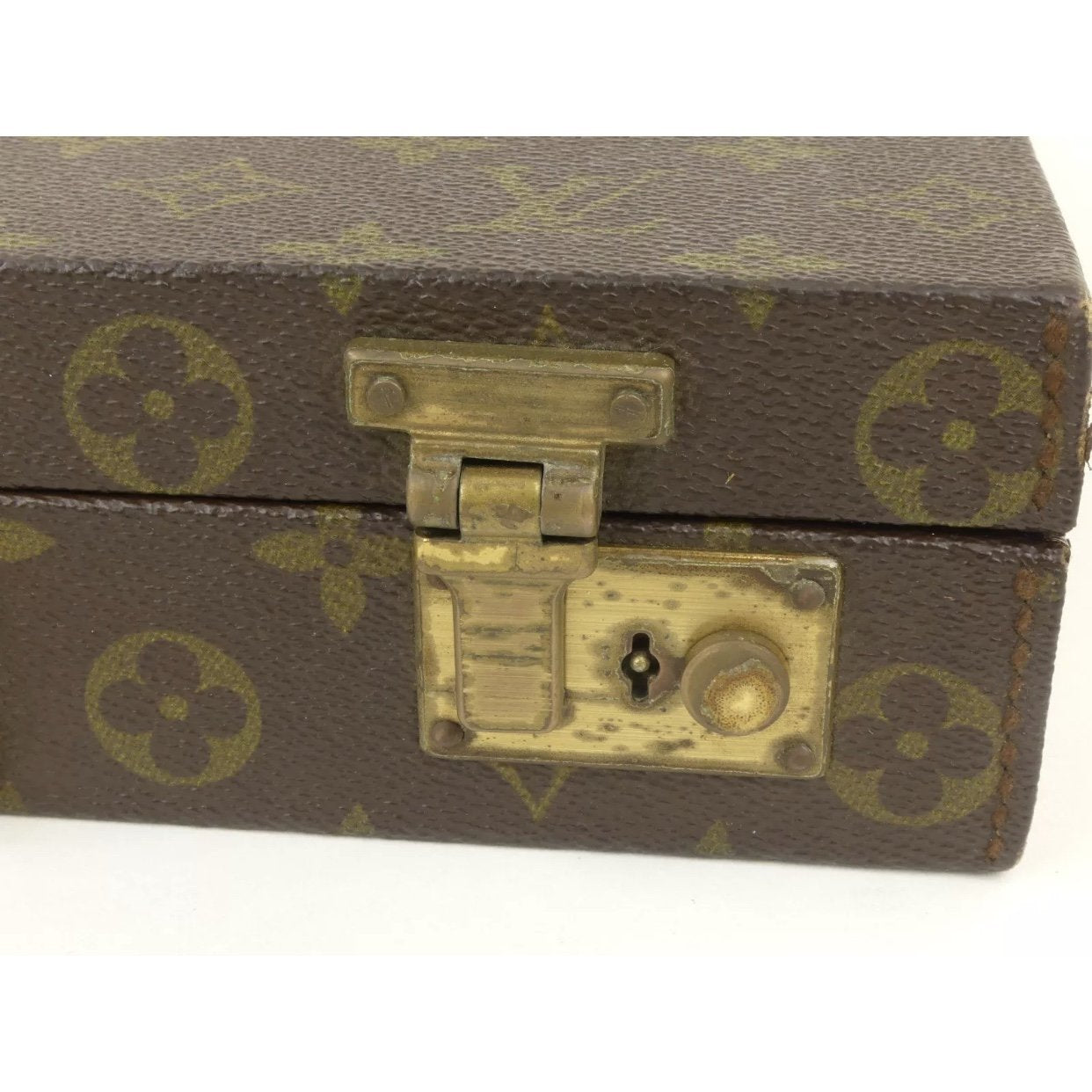 Sold at Auction: 1930's Louis Vuitton Monogram PrÃ©sident Briefcase