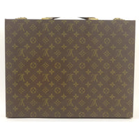 Louis Vuitton Monogram Vintage Attaché Brief Case Trunk Suitcase-Bags-Louis Vuitton-Brown-JustGorgeousStudio.com