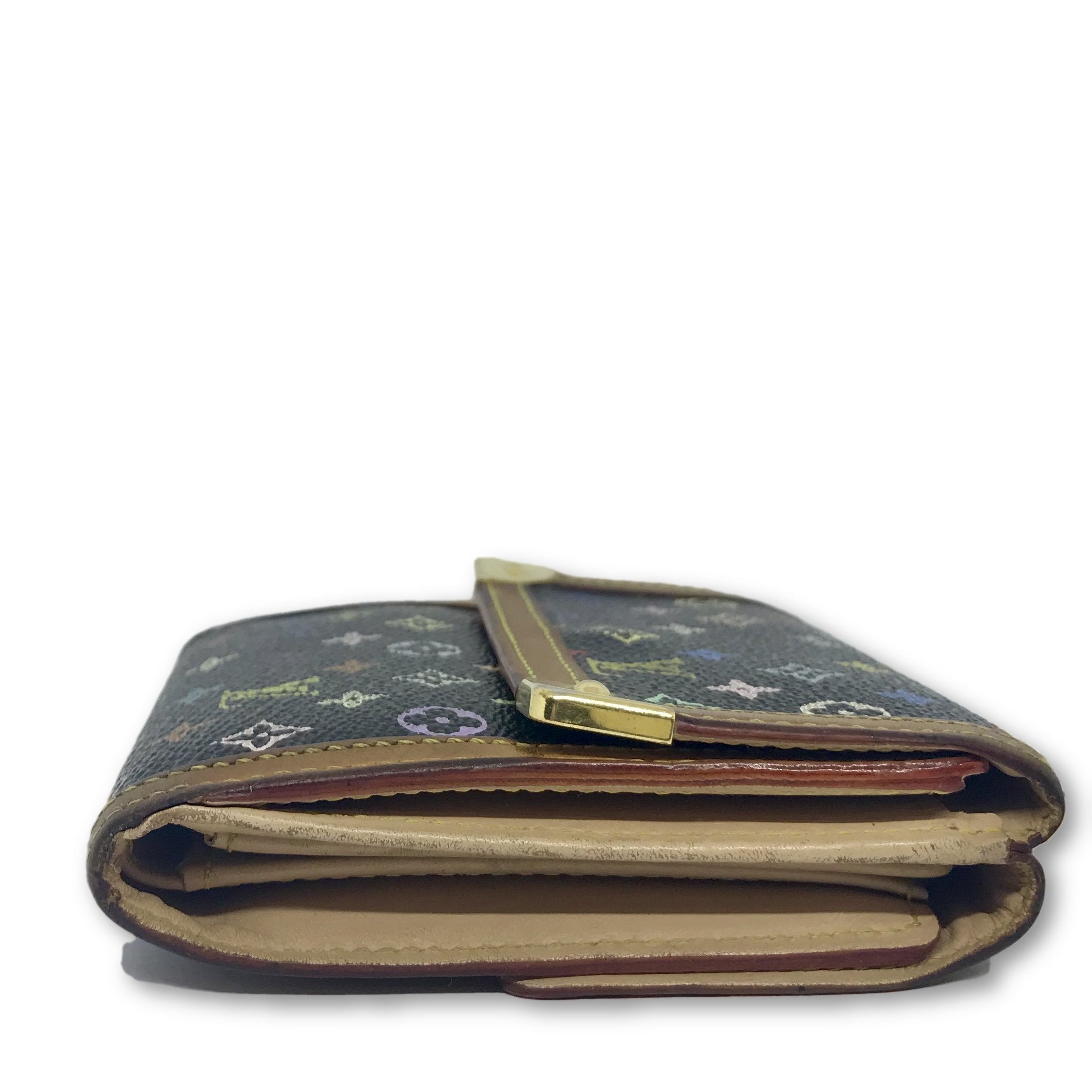 Cloth wallet Louis Vuitton Multicolour in Cloth - 26253669
