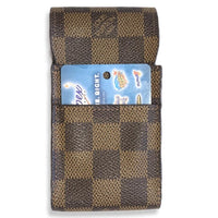 Louis Vuitton: Phone, Cards, Cash, Cigarettes, Small Items-Wallets & Clutches-Louis Vuitton-brown-JustGorgeousStudio.com