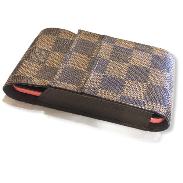 Louis Vuitton: Phone, Cards, Cash, Cigarettes, Small Items-Wallets & Clutches-Louis Vuitton-brown-JustGorgeousStudio.com