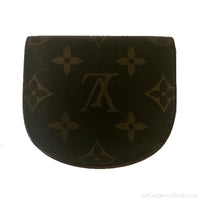 Louis Vuitton Porte-Monnaie Gousset CT0020-Sold Items-Louis Vuitton-Brown-JustGorgeousStudio.com