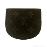 Louis Vuitton Porte-Monnaie Gousset CT0020-Sold Items-Louis Vuitton-Brown-JustGorgeousStudio.com