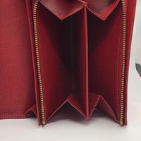 Louis Vuitton Red Epi Monogram LV Zippy Wallet-Wallets & Clutches-Louis Vuitton-red-JustGorgeousStudio.com