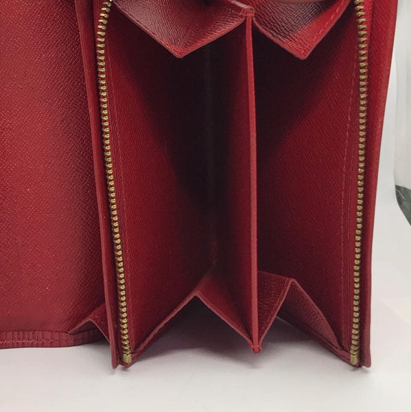 Louis Vuitton, Bags, Red Lv Clutch