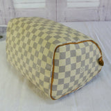 Louis Vuitton Speedy 25 Damier Azure-Bags-Louis Vuitton-Blue/White-JustGorgeousStudio.com