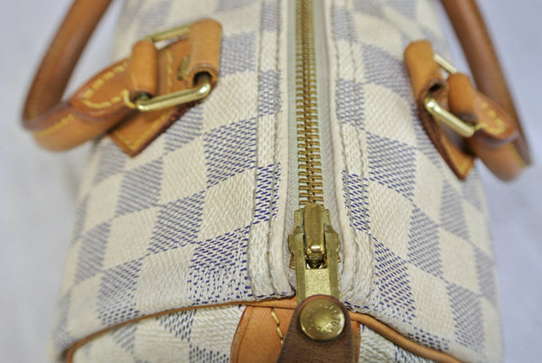 Louis Vuitton Speedy 25 Damier Azure – Just Gorgeous Studio