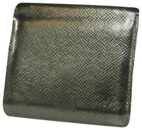 Louis Vuitton Taiga Bifold Wallet: VI0012-Wallets & Clutches-Louis Vuitton-black-JustGorgeousStudio.com