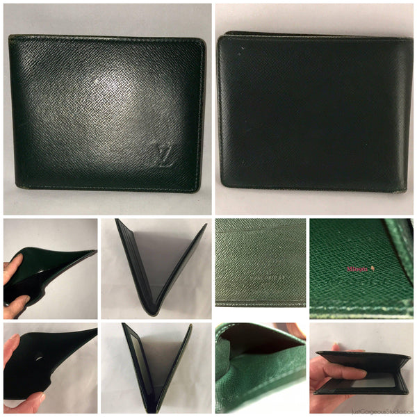 Louis Vuitton Taiga Porte Billets Carte Bifold Wallet