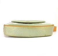 Louis Vuitton Vernis Fanny Pack Waist Belt Waist Bag-bags-Louis Vuitton-Green/Silver/Tan-JustGorgeousStudio.com