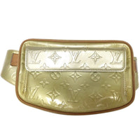 Louis Vuitton Vernis Fanny Pack Waist Belt Waist Bag-bags-Louis Vuitton-Green/Silver/Tan-JustGorgeousStudio.com