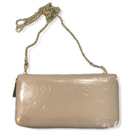 Louis Vuitton Zippy Long Wallet On Chain-Wallets & Clutches-Louis Vuitton-Pink/Tan-JustGorgeousStudio.com