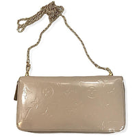 Louis Vuitton Zippy Long Wallet On Chain-Wallets & Clutches-Louis Vuitton-Pink/Tan-JustGorgeousStudio.com