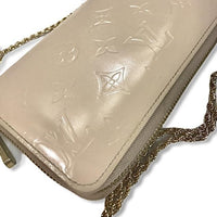 Louis Vuitton Zippy Long Wallet On Chain-Wallets & Clutches-Louis Vuitton-Pink/Tan-JustGorgeousStudio.com