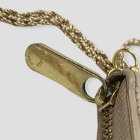 Louis Vuitton Zippy Long Wallet On Chain-Wallets & Clutches-Louis Vuitton-Pink/Tan-JustGorgeousStudio.com