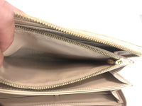 Louis Vuitton Zippy Long Wallet On Chain-Wallets & Clutches-Louis Vuitton-Pink/Tan-JustGorgeousStudio.com