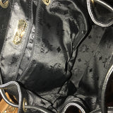 MCM Leather Backpack Bag Purse-Bags-MCM-black-JustGorgeousStudio.com