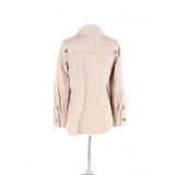 Marc by Marc Jacobs Military Style Jacket-Clothing, Shoes & Accessories-Marc Jacobs-Tan-JustGorgeousStudio.com