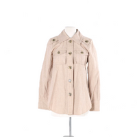 Marc by Marc Jacobs Military Style Jacket-Clothing, Shoes & Accessories-Marc Jacobs-Tan-JustGorgeousStudio.com