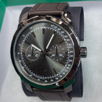 Men's Diver Style Watch-Jewelry, Watches, & Sunglasses-ArtWatch International Cooper Design Ltd.-Silver-JustGorgeousStudio.com