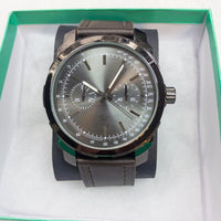 Men's Diver Style Watch-Jewelry, Watches, & Sunglasses-ArtWatch International Cooper Design Ltd.-Silver-JustGorgeousStudio.com