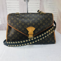 Michael Kors Black & Gold Leather Riveted Shoulder Strap-Straps-Michael Kors-Black/Gold HW-JustGorgeousStudio.com
