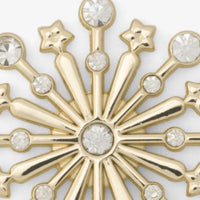 Michael Kors Fireworks Pin-Lock + Key, Charms, Tags-Michael Kors-Gold-JustGorgeousStudio.com