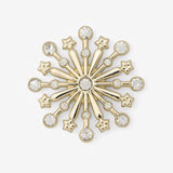 Michael Kors Fireworks Pin-Lock + Key, Charms, Tags-Michael Kors-Silver-JustGorgeousStudio.com