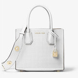 Michael Kors Grommeted Leather Shoulder Strap-Straps-Michael Kors-Black/Gold HW-JustGorgeousStudio.com