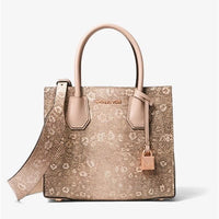 Michael Kors Lizard-Embossed Shoulder Strap-Straps-Michael Kors-Champagne/Oat-JustGorgeousStudio.com