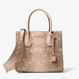 Michael Kors Lizard-Embossed Shoulder Strap-Straps-Michael Kors-Champagne/Oat-JustGorgeousStudio.com